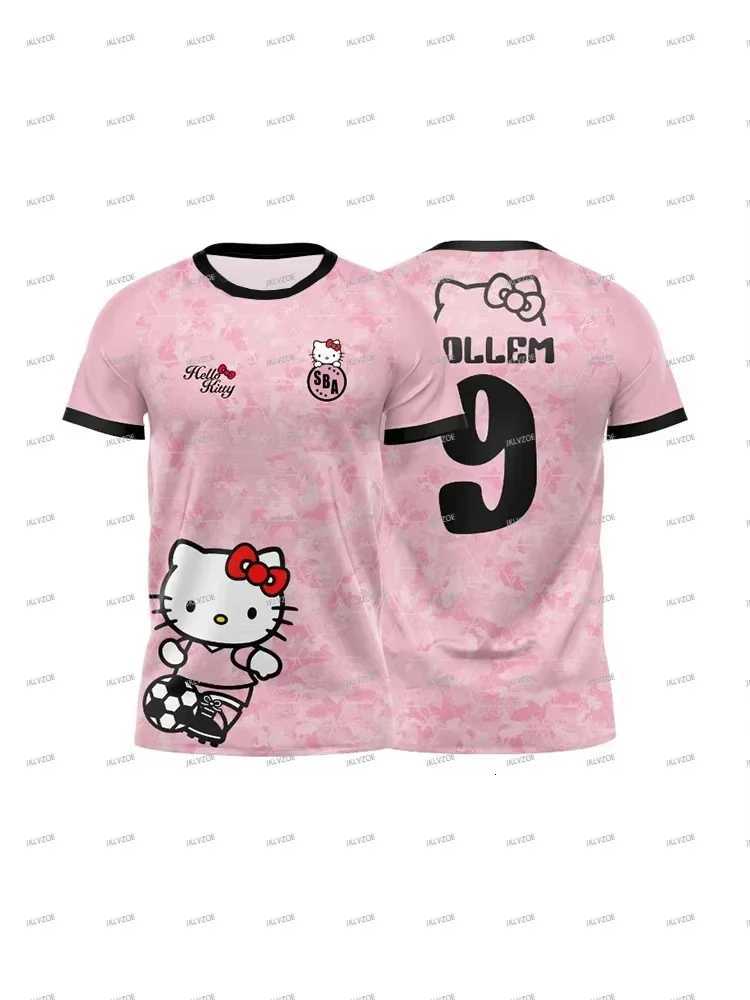Sanrio Special Edition Sanrio Hello Kitty 3D Print Men Women Football Jersey Chatgpt Designed Sport Tee Unisex Training T-Shirt w250718