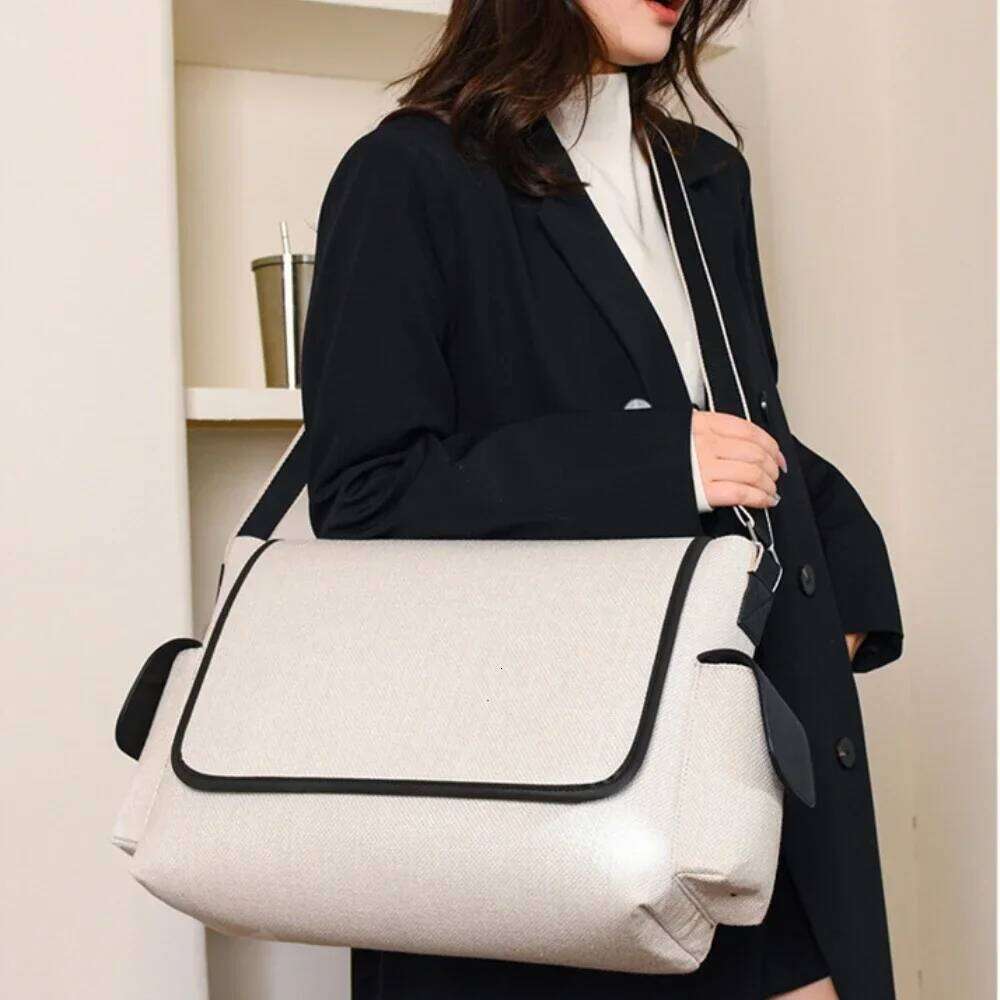 New Canvas Large Capacity Casual Shoulder Tote Bag Messenger Handbags Crossbody Bags For Women