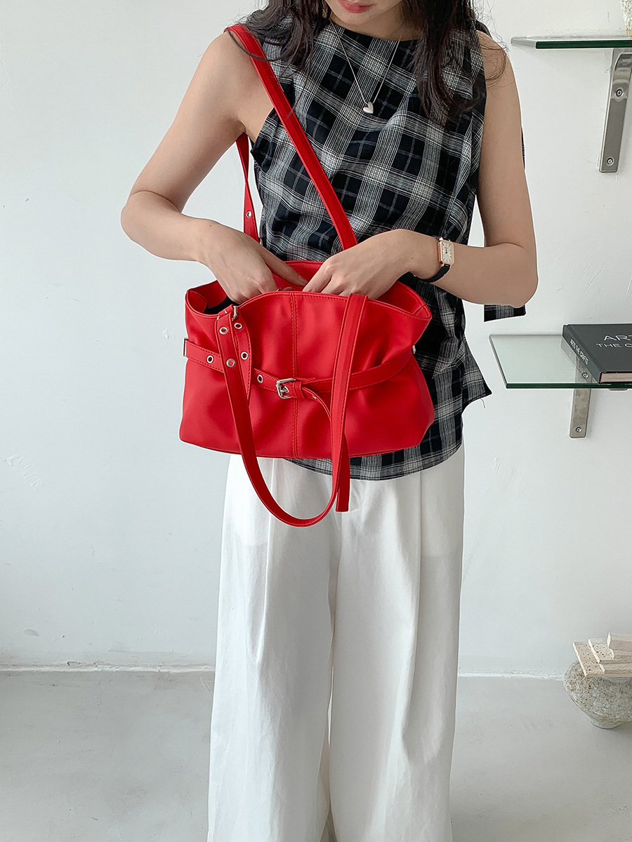 2025 Summer New Women's Shoulder Cross Bag New Large Capacity Commuter Fashion Minimalist Handbag women's Women's New Designer Bag