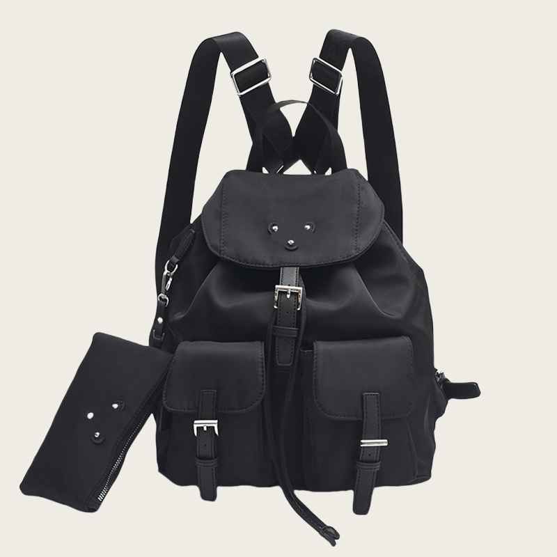 Re nylon men black backpack designers travel large capcity handbag designer bas duffel bag simple fashion daily life casual