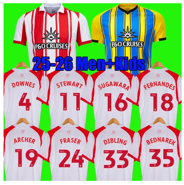 DIBLING 25 26 South amptons soccer jerseys ARCHER southamton fc 2025 2026 FRASER FERNANDES DOWNES HARWOOD-BELLIS Football shirts SUGAWARA BEDNAREK adult kids