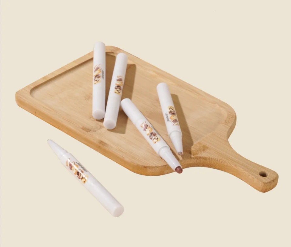 LEEMEMBER Lip Liner Bear Bakery Collection Lipstick Pencil Natural Coverage And Change Lip Color Double-Ended Lip Makeup 250716