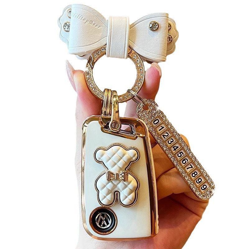 Suitable Car Key Case for Sagitar, Lavida Plus, Tiguan L, Bora, Polo, Tanyue X, Tuyue, Lingdu, Tange