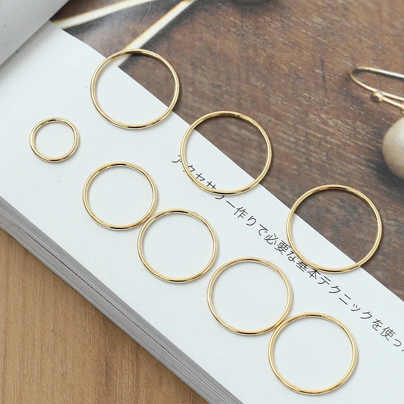 14K Gold Filled Stacking Ring Boho Gold Jewelry Minimalist Knuckle Ring Anillos Mujer Gold Accessories Bohemian Rings for Women 250716