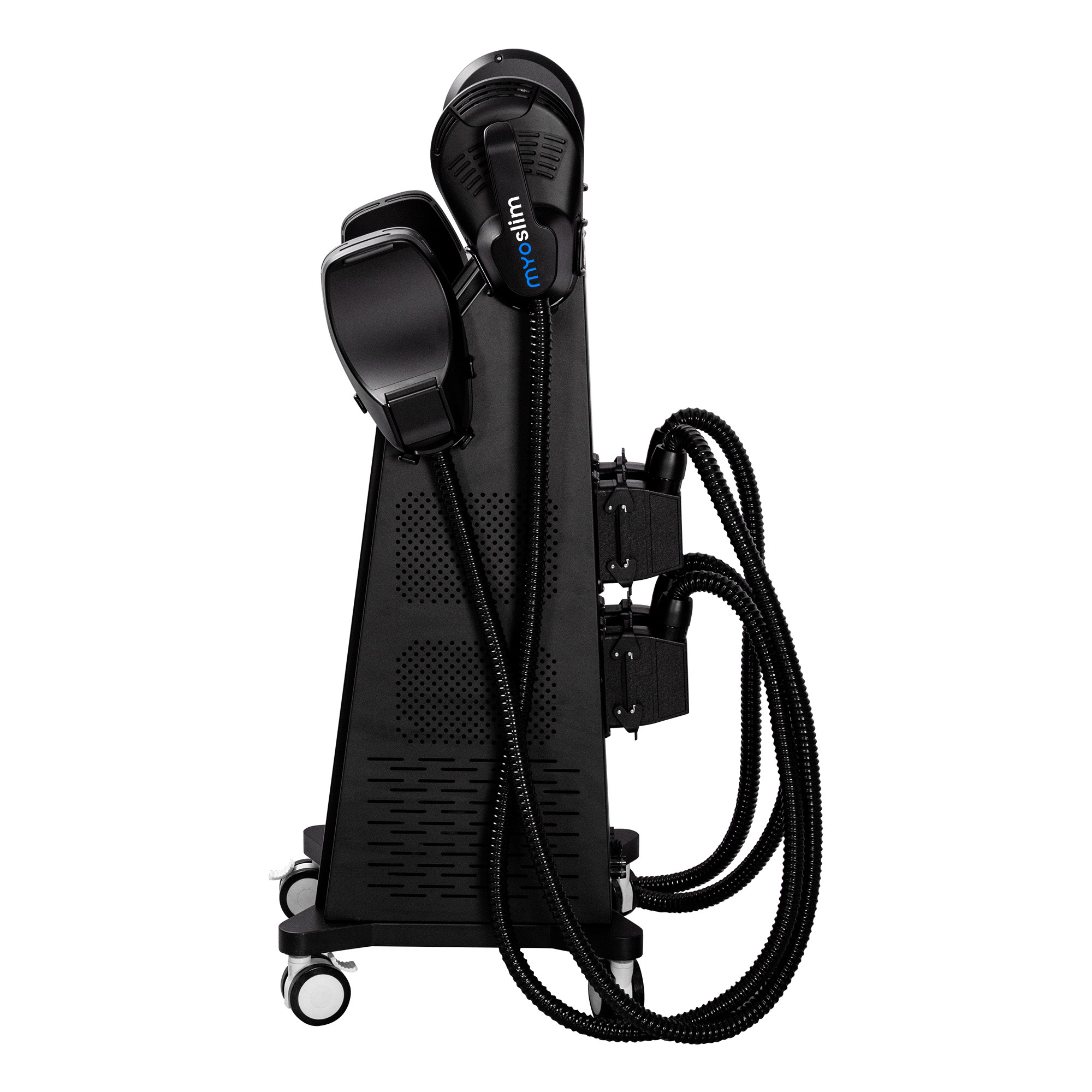 High Power RF Professional EMS Body Sculpting Machine Electric Fat Burning Slimming Muscle Stimulator 15 Tesla 6500W 5 Handles Neo