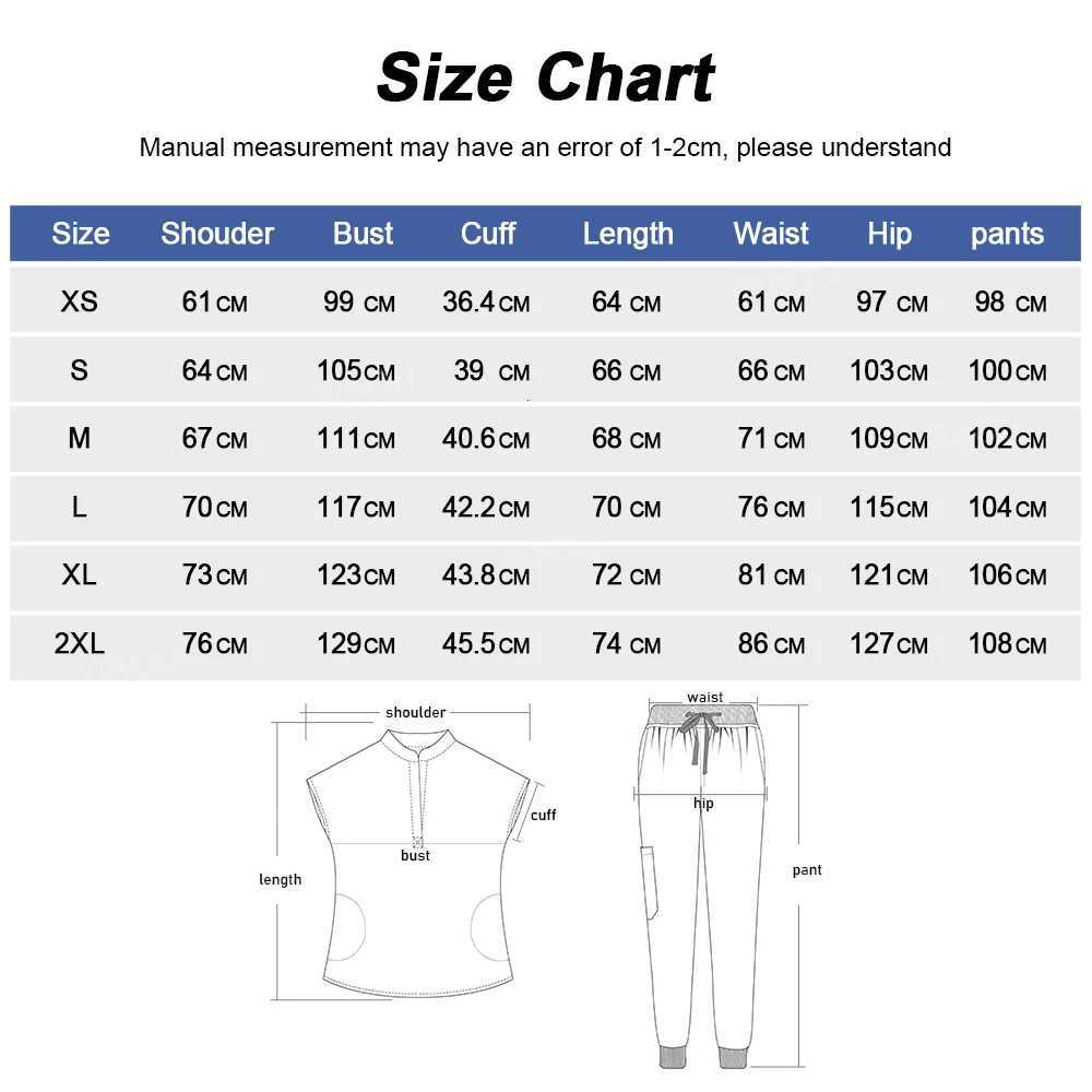 Medical Scrubs Wholesale Joggers Nursing Scrubs Stretch Nurse Uniform Surgical Uniforms Woman Beauty Salon Workwear Z250718