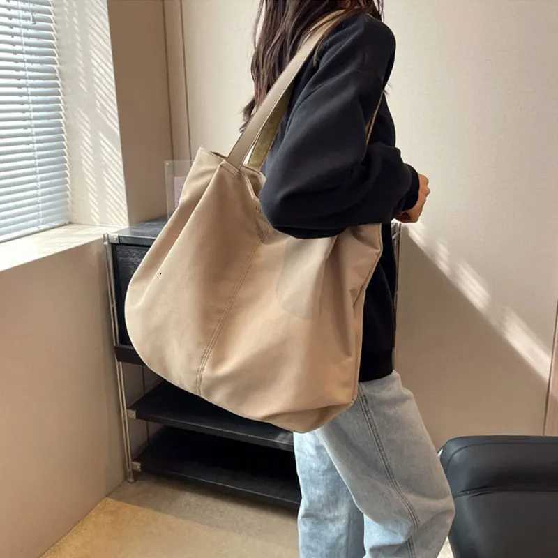 Womens Bag New Large Capacity Tote Bag Casual Canvas Women Shoulder Bags Lightweight Handbags Back to School Y250717