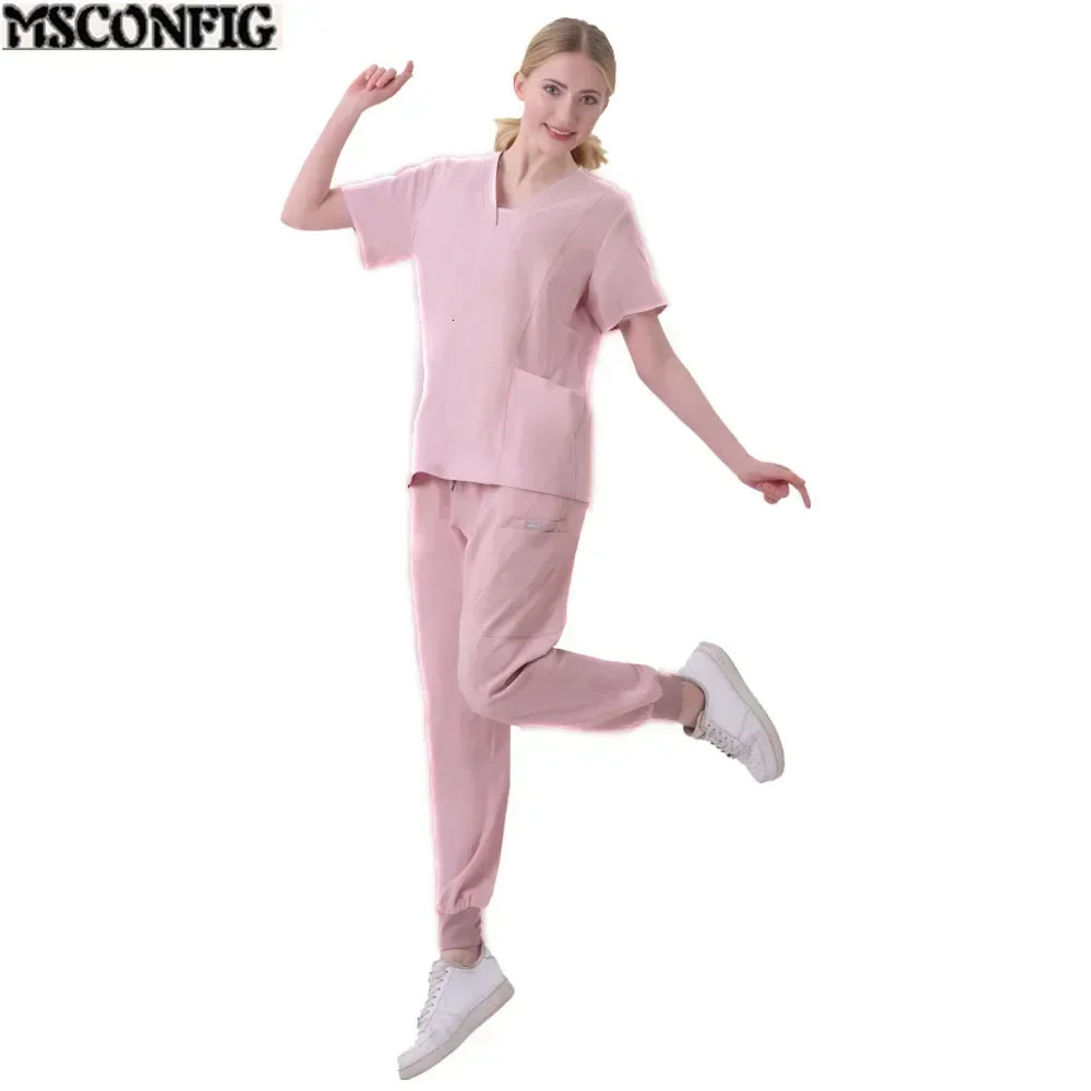 Wholesale Operating Room Uniform Scrubs Hospital Working Scrubs Set Supplies Nurse Dental Surgery Suit Workwear 250715