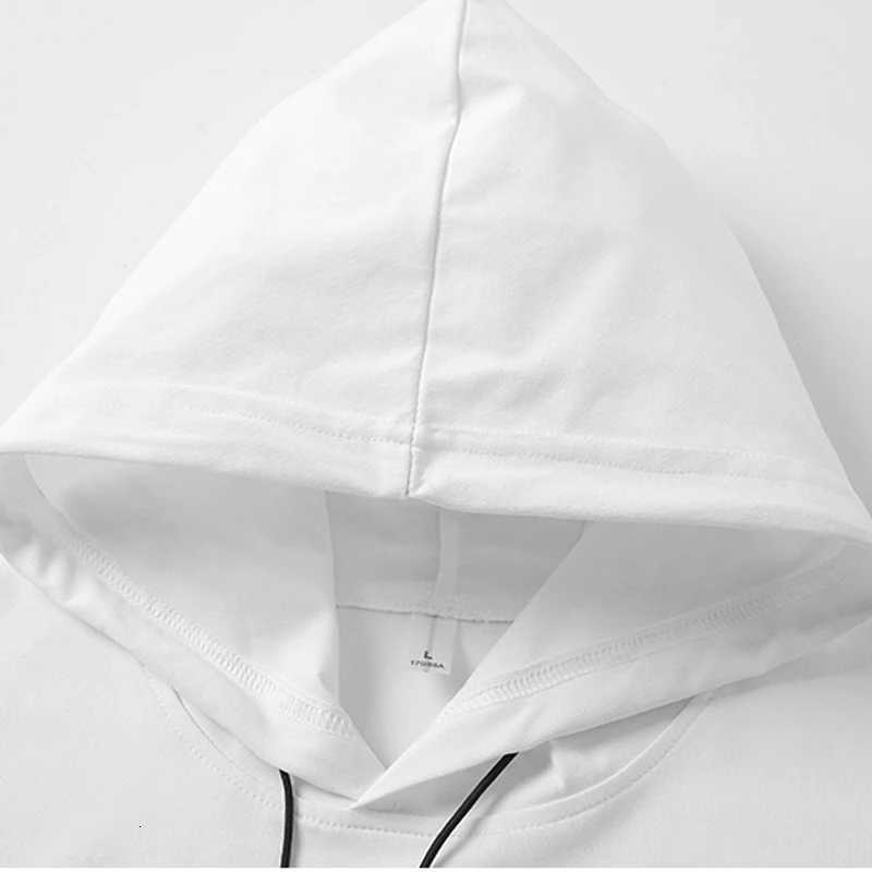 Men Pullover Hooded Sweatshirt Solid Color Lace Up Sports Casual Hoodies Spring Autumn Clothing American Retro Mens Sweatshirt XJ250714