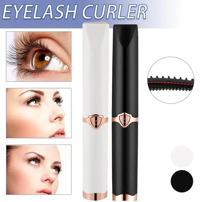 Portable 3 Temperature Mode Heated Eyelashes Curling Tool Electronic USB Natural Eye Lash Curler Beauty Supplies 250716