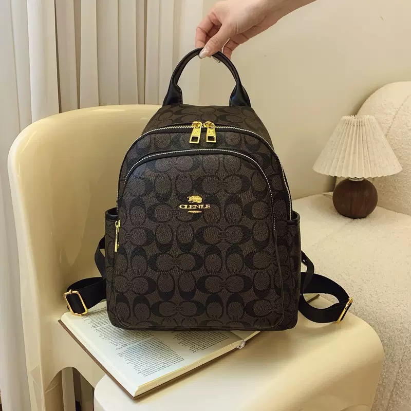 Designer Bag Luxury Bag Fashion Backpack Women Retro Style Large Capacity Commuting Backpack Schoolbag 2025 Hot Sale 08