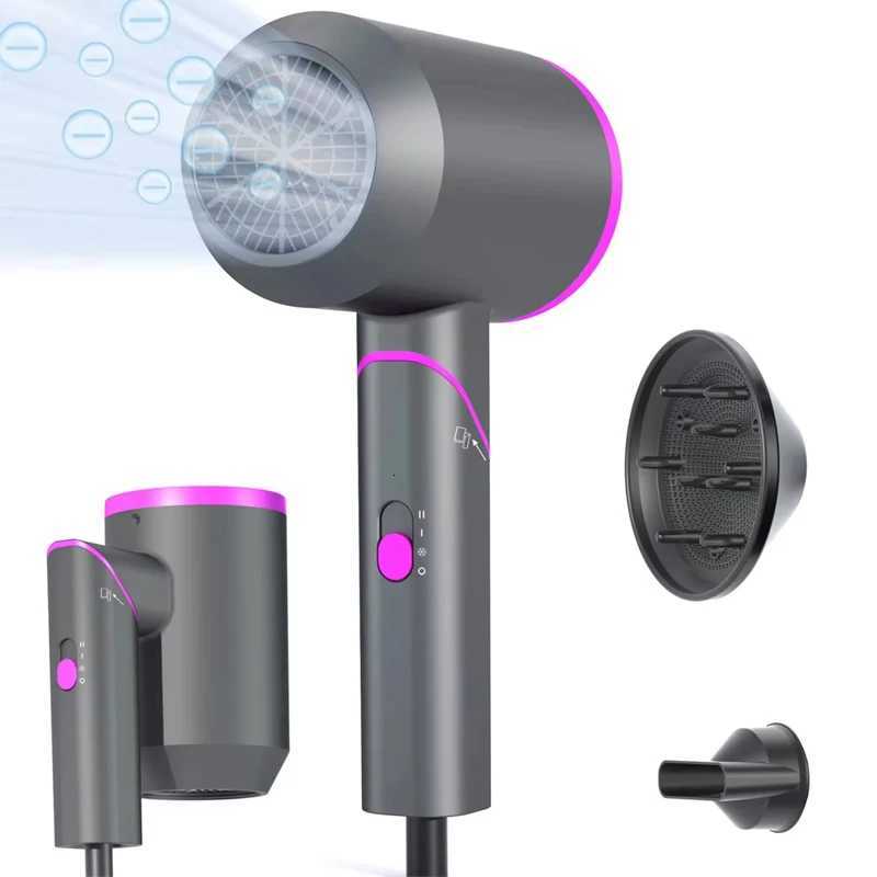 igh-Power Home and Salon Hair Dryer with Hotel Electric Blower for Hair Care Negative Ion Feature W250718