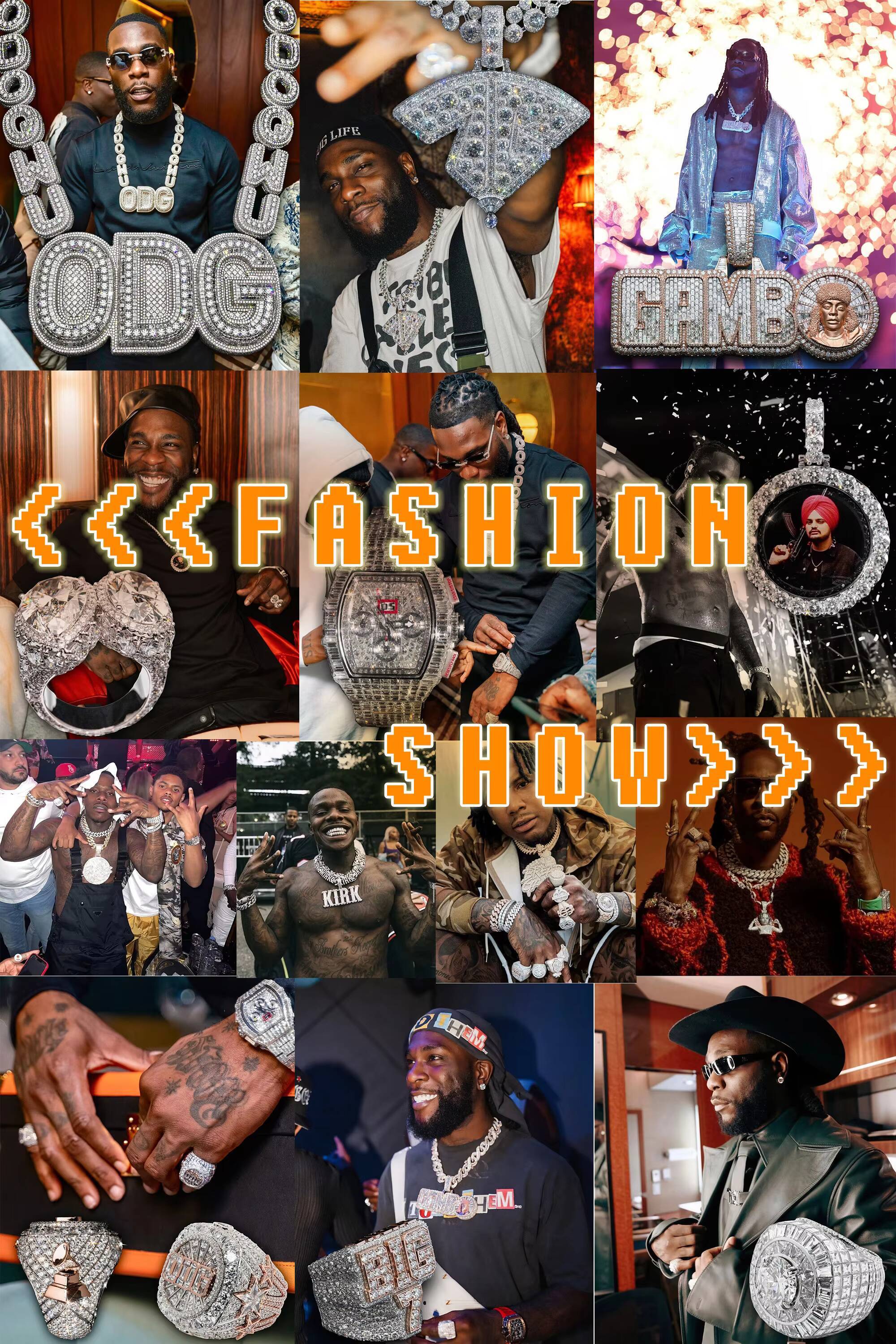 New Arrival 8mm Fashion Luxury Rapper Jewelry High Quality 925 Sterling Silver Iced Out Hip Hop Moissanite Cuban Link Chain