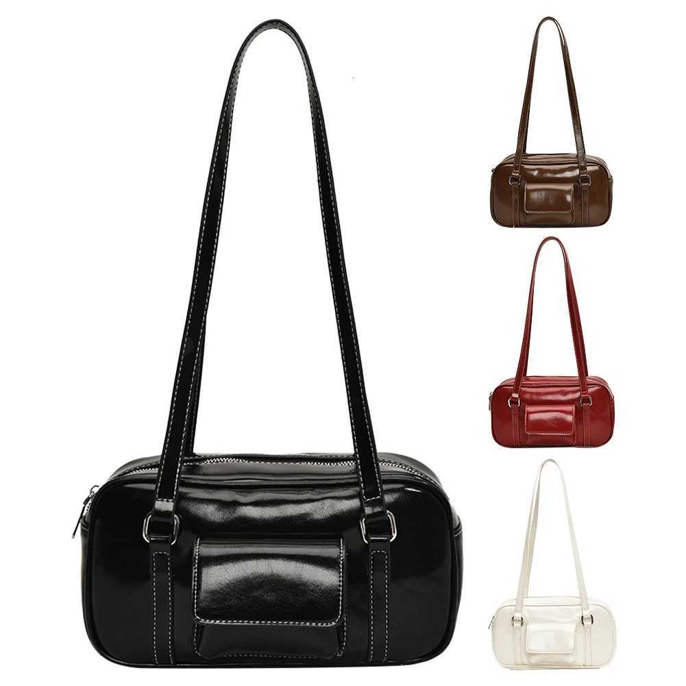 Underarm Bag PU Leather Zipper Closure Shoulder Bag for Women with Inner Pockets Handbag Tote Bag for Work Travel Y250718