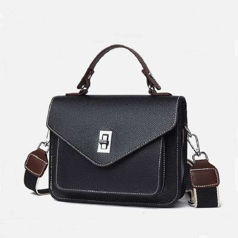 Cowhide Genuine Leather Women Crossbody Bag Design Handbags Female Shoulder Bags Ladies Messenger bag For Commuting