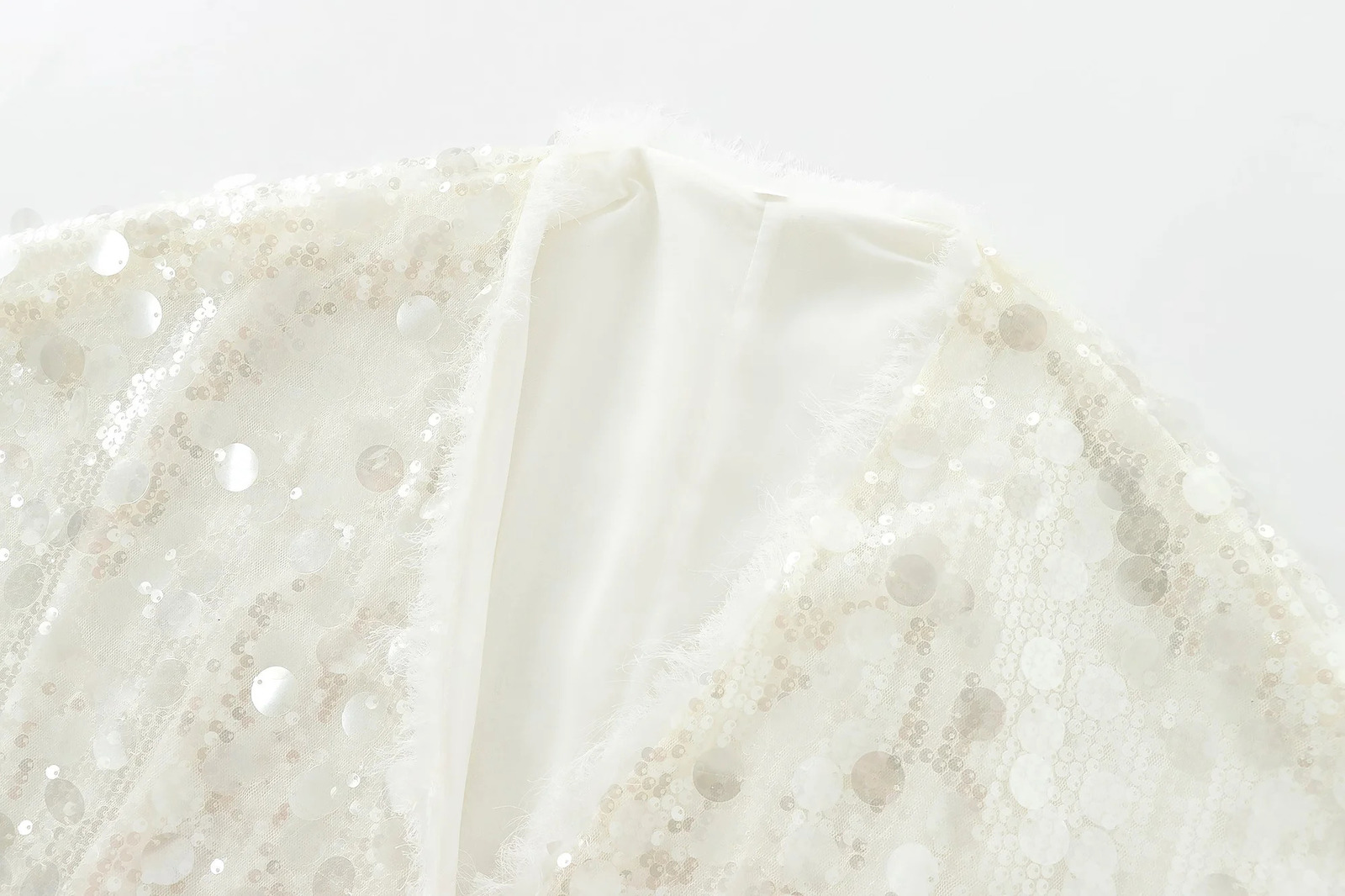 Autumn Womens Clothing European And American Style Fashion Versatile Series Bead Decoration Kimono Style Outcoat 250715