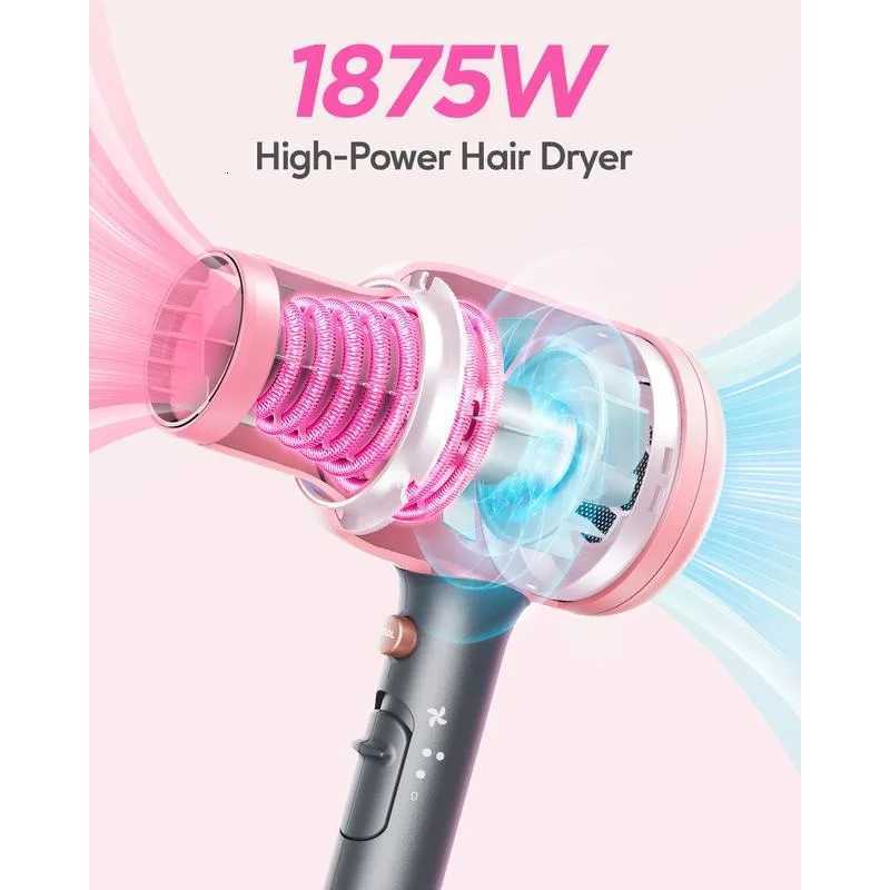 1875W Fast Drying Power Ceramic Heat Protection Includes Diffuser Styling Comb Attachment W250718