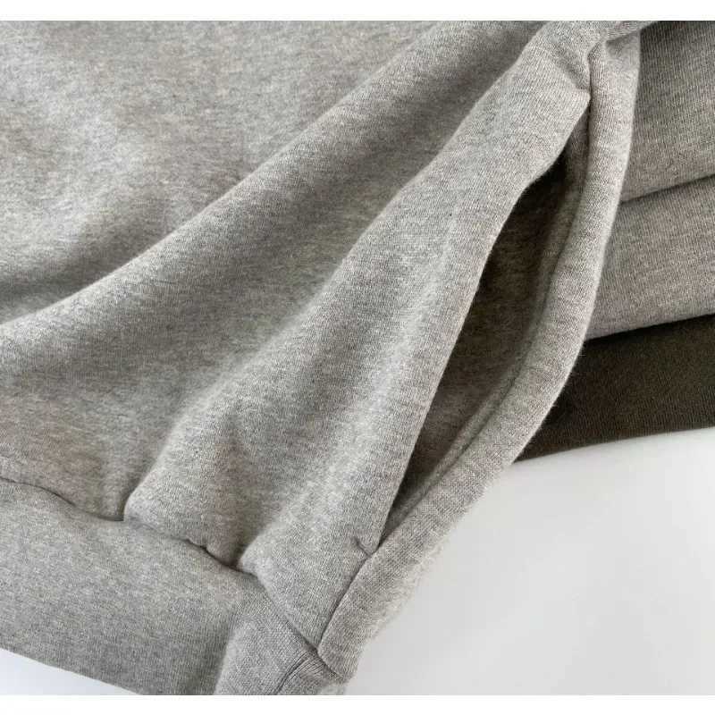 Classic Brand Double Line Mens Hoodies Luxury Design Arched 3D Silicone Letter Hoodie Fashion Couple High Street Loose Hoodies X250718