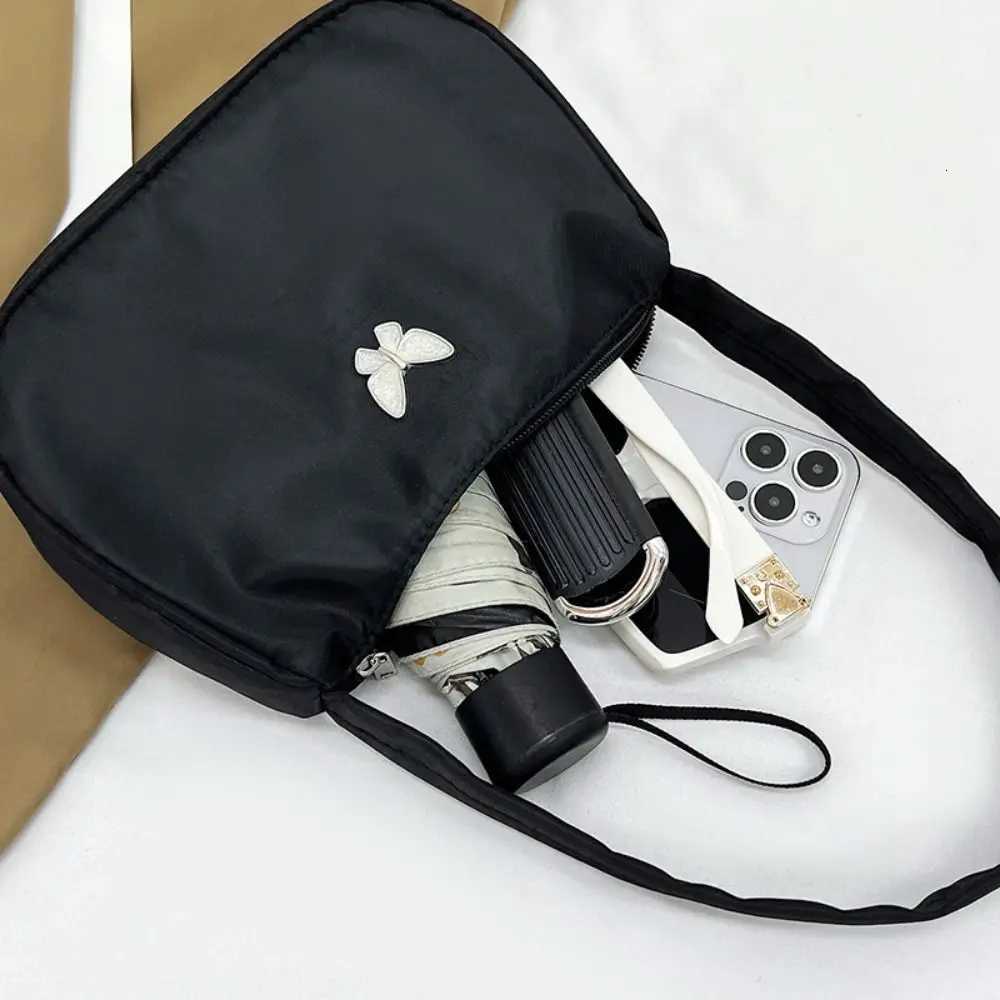 PVC+polyester Handbag The New Butterfly Korean Version Armpit Bag High Capacity Clouds Dumplings Spring and Summer Y250717
