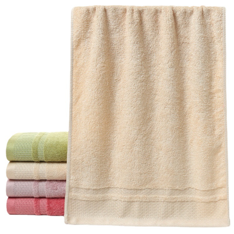 7 Bamboo Fiber Two Section Towel Soft Water Absorption Is Not Easy to Drop Hair Wash Household Face Towel Beach designer towels
