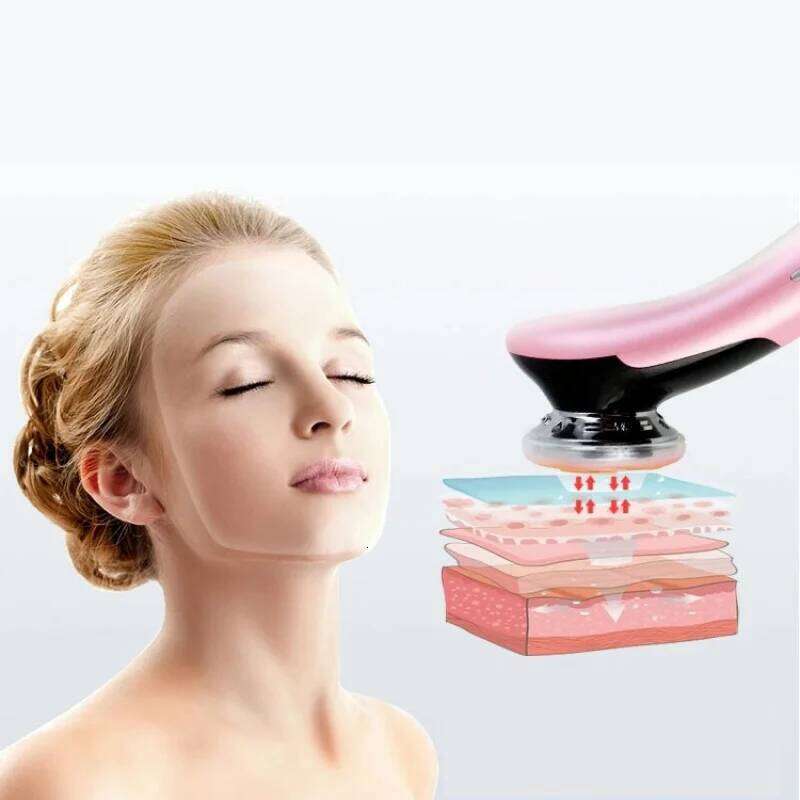 Home Use Instrument Multifunctional Beauty Equipment Hot And Cold Face Massage