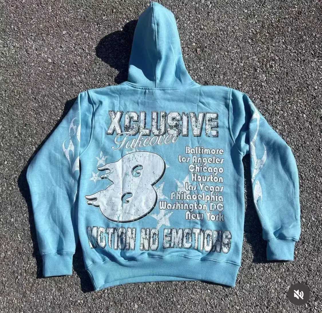 2K Retro Letter Pullover Women Sportswear Fashion Print Hip-Hop Style Street Wear Men and Women Hoodies Streetwear X250718