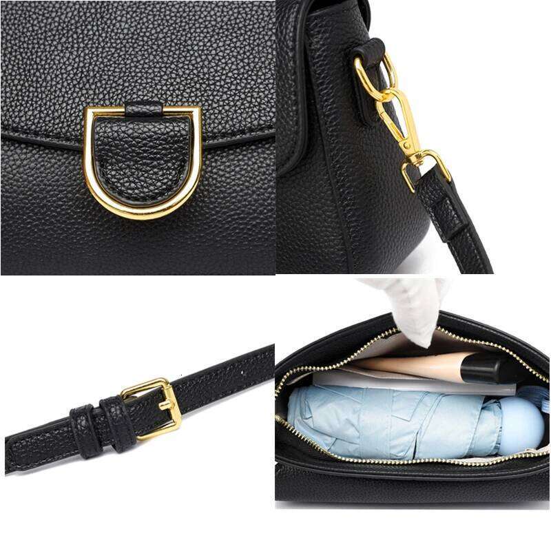 Women Real Cow Handbag Fashion Ladies Shoulder Crossbody Bag Genuine Leather Tote Bags 2025 New Female Sac A Main