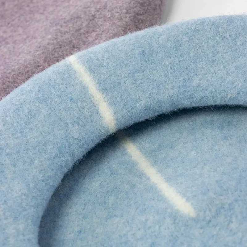 2025 New Autumn Winter Fashion Wool Beret Women Large Size Ladies Warm Beret Hat L250718