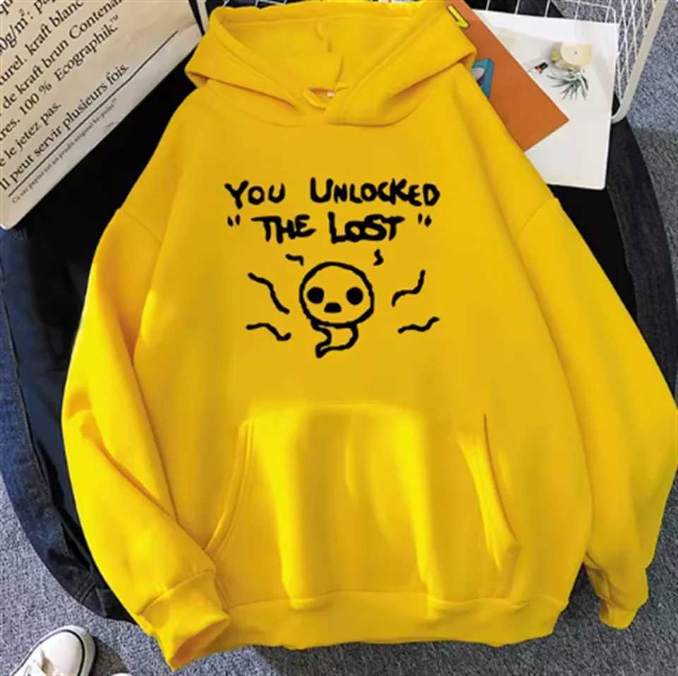 The Binding of Isaac Autumn Winter Hoodies Women Sweatshirt Letter Print Women Hoodies Sweatshirt Harajuku Streetwear Clothes XJ250717