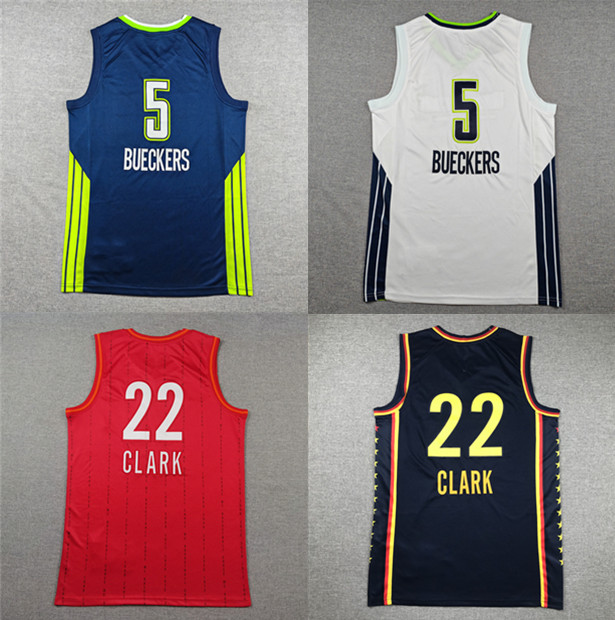 Paige Bueckers 2025 WNBA Indiana Fever Jersey Caitlin Clark Basketball Jerseys stitched