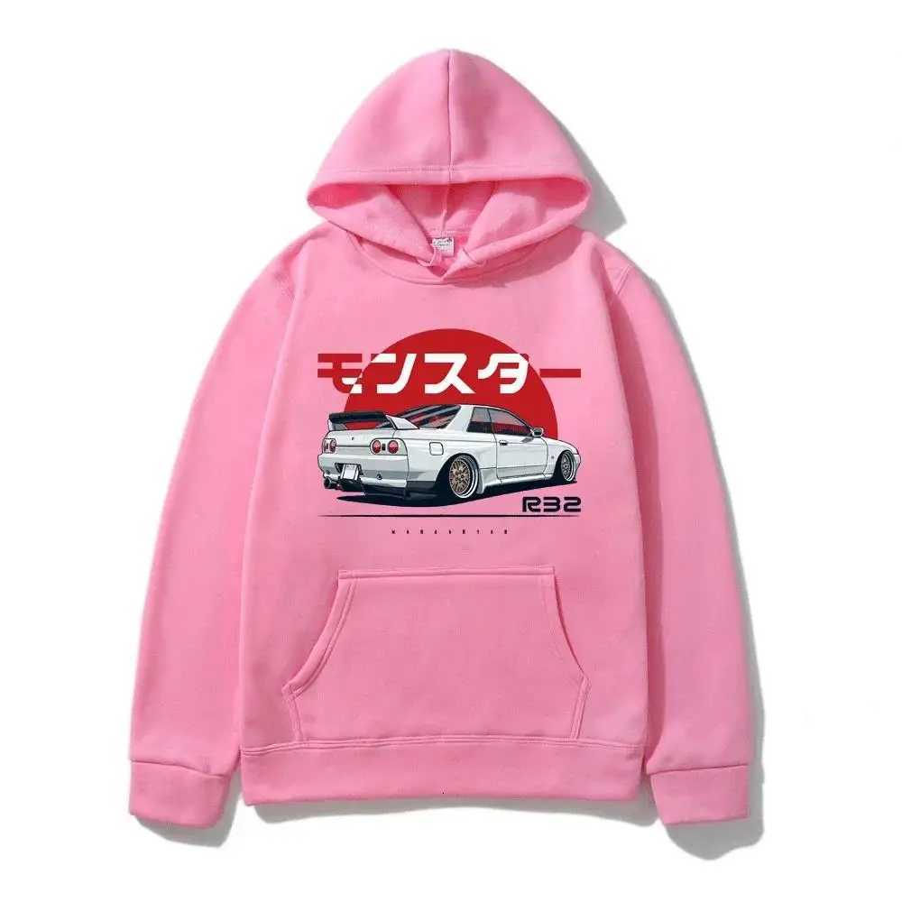 2025 The r32 monster background line Print men/women knock on occasional sweatshirt popular sweatshirt S-3XL fashion XJ250714