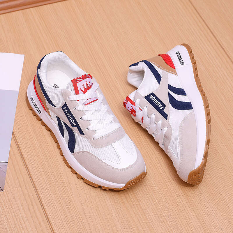2024 Spring New Sports Men and Women Korean Style Breathable Free shipping Couple Casual Free shipping Running Shoes for Students
