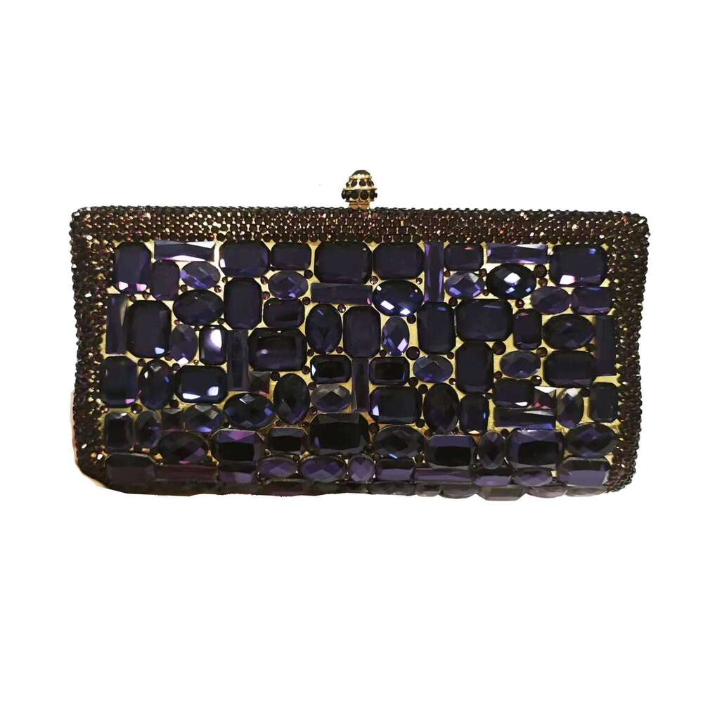 XIYUAN Large Crystal Evening Ladies Bridal Wedding Party Clutch Purse Women Prom Accessories Bag Dia Clutches Bags