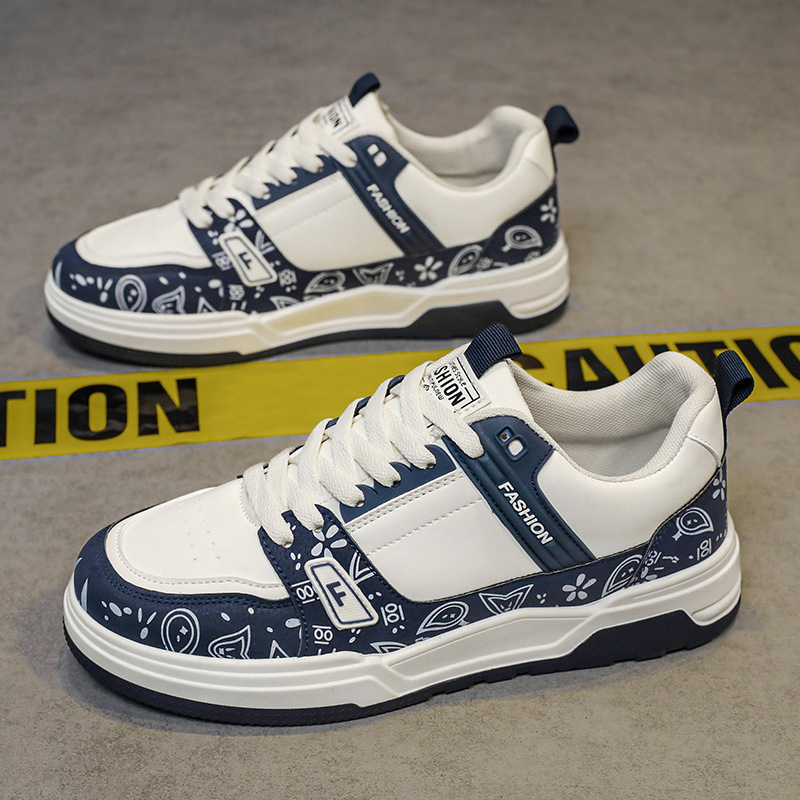 Stylish Summer Men's Shoes 2025 Models Breathable for Foreign Trade Casual and Comfortable Trendy All-match Sneakers for Teenagers