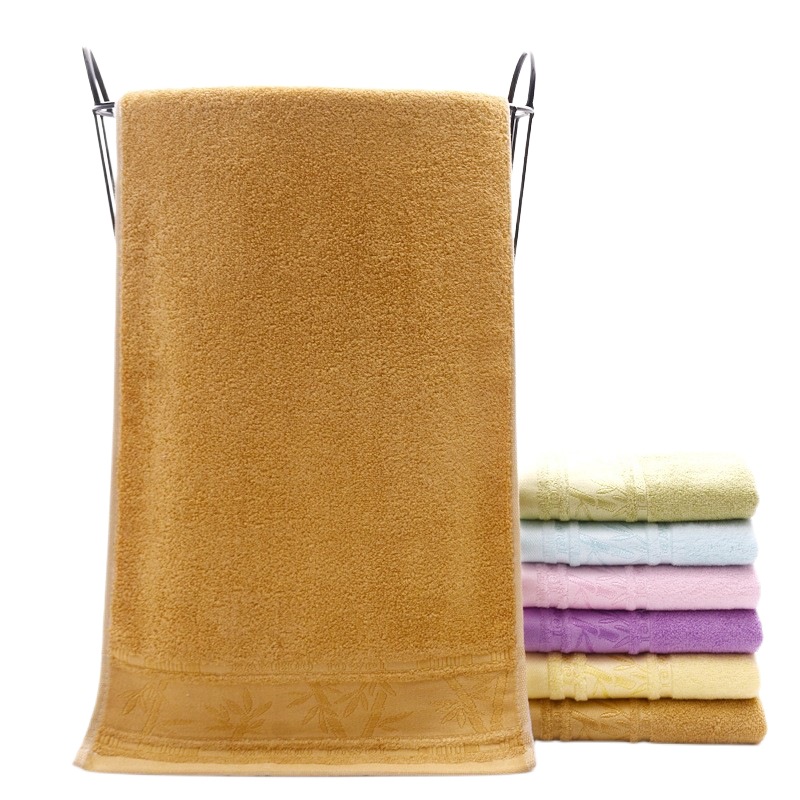 7 pieces High-quality bamboo fiber towel beauty salons face washes cleansing towels water-absorbing adult bath towels customized wholesale