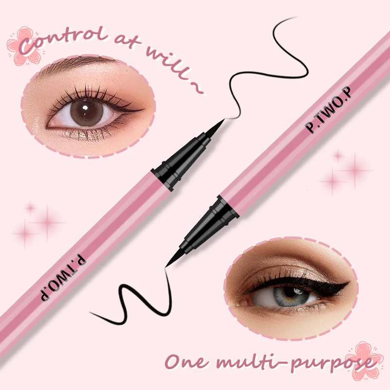 Professional Liquid Eyeliner Cat Style Pen Long-lasting Quick Drying Anti-sweat Waterproof Smooth Matte Black Eyeliner Makeups 250717
