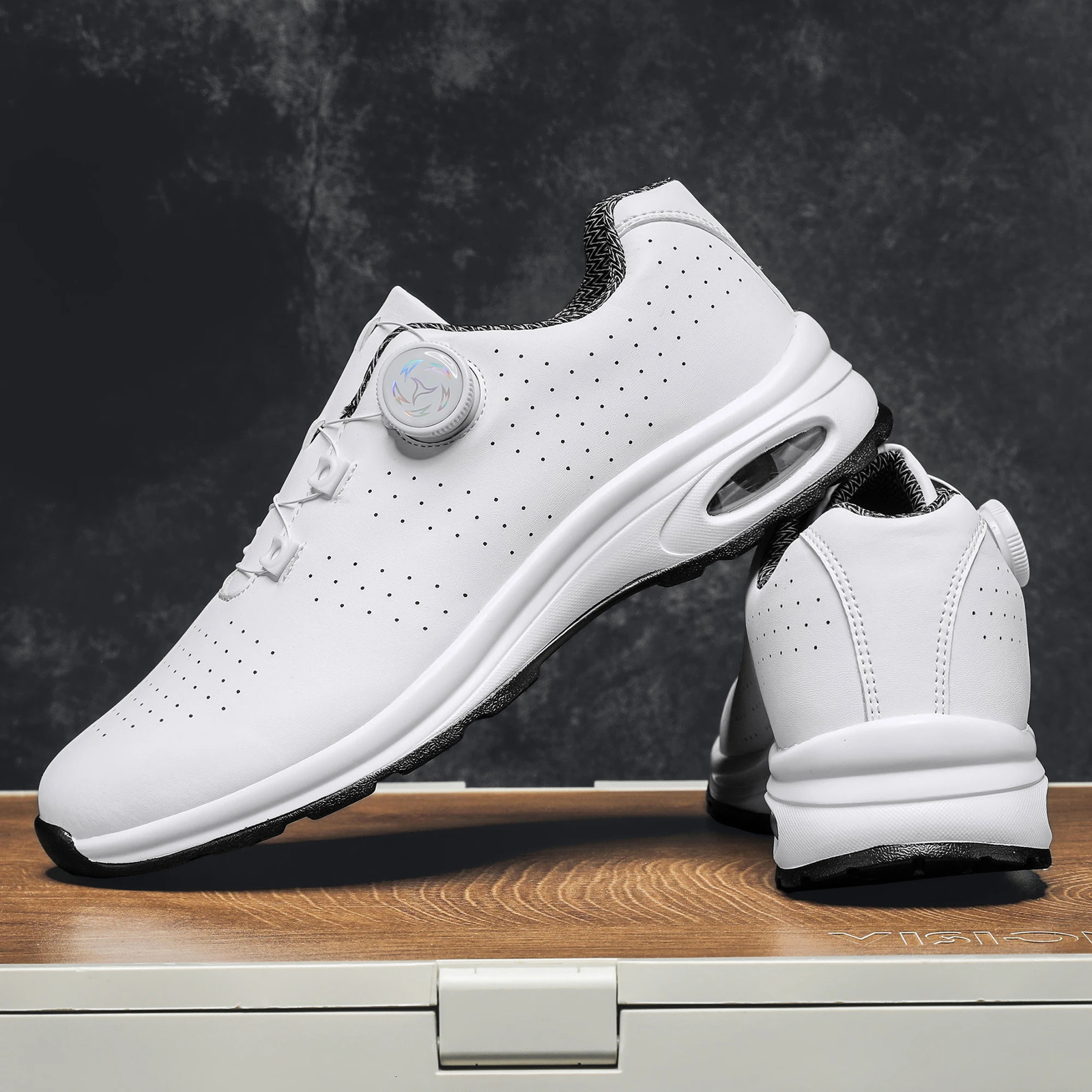 Simple Nens Casual Shoes Comfortable and Breathable n Air Cushioned Sole Suitable for Outdoor Cycling Golfing 250717