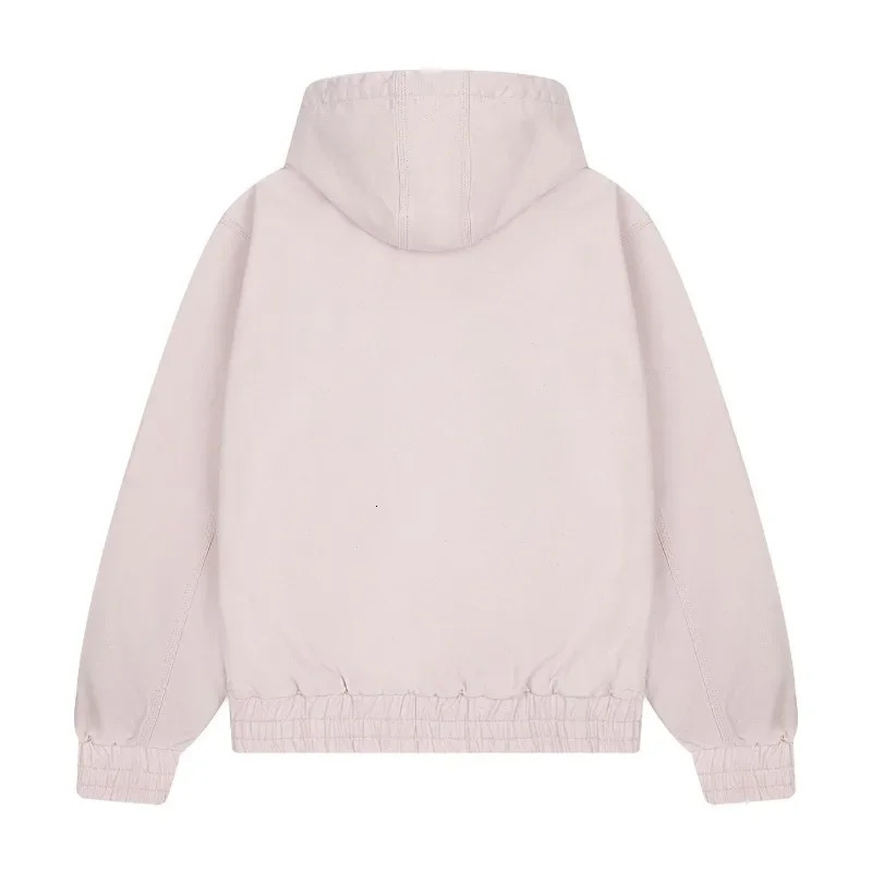 Harajuku Plum Tree Embroidered Oversized Pink Zipper Hoodies For Men and Women Y2K Gothic Fashion Retro Street Sweatshirts 250717