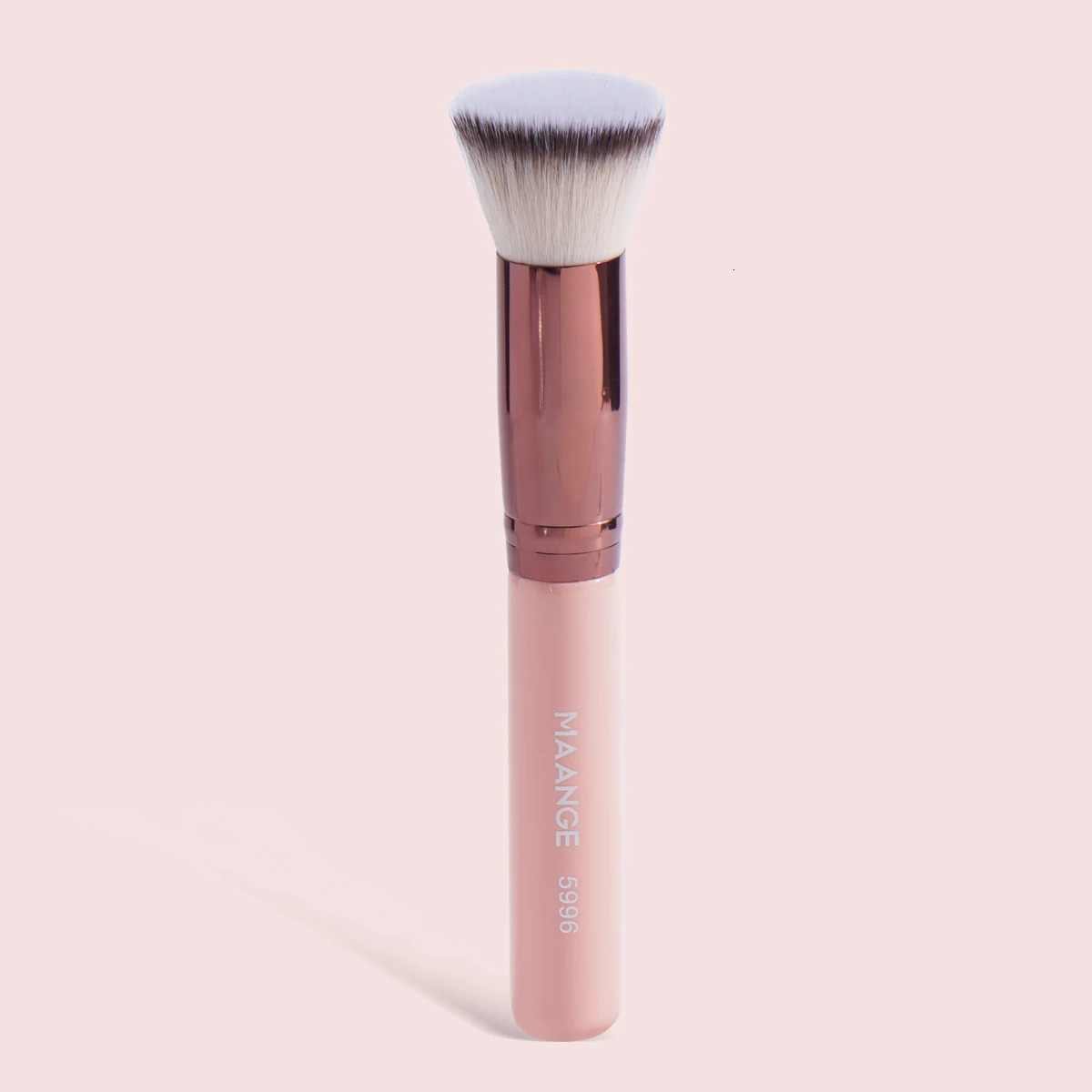 MAANGE 1PCS Makeup Brushes Flat Top Kabuki Foundation Brush for Liquid Cream Powder Contour Blending Cosmetic Beauty Tool 250714