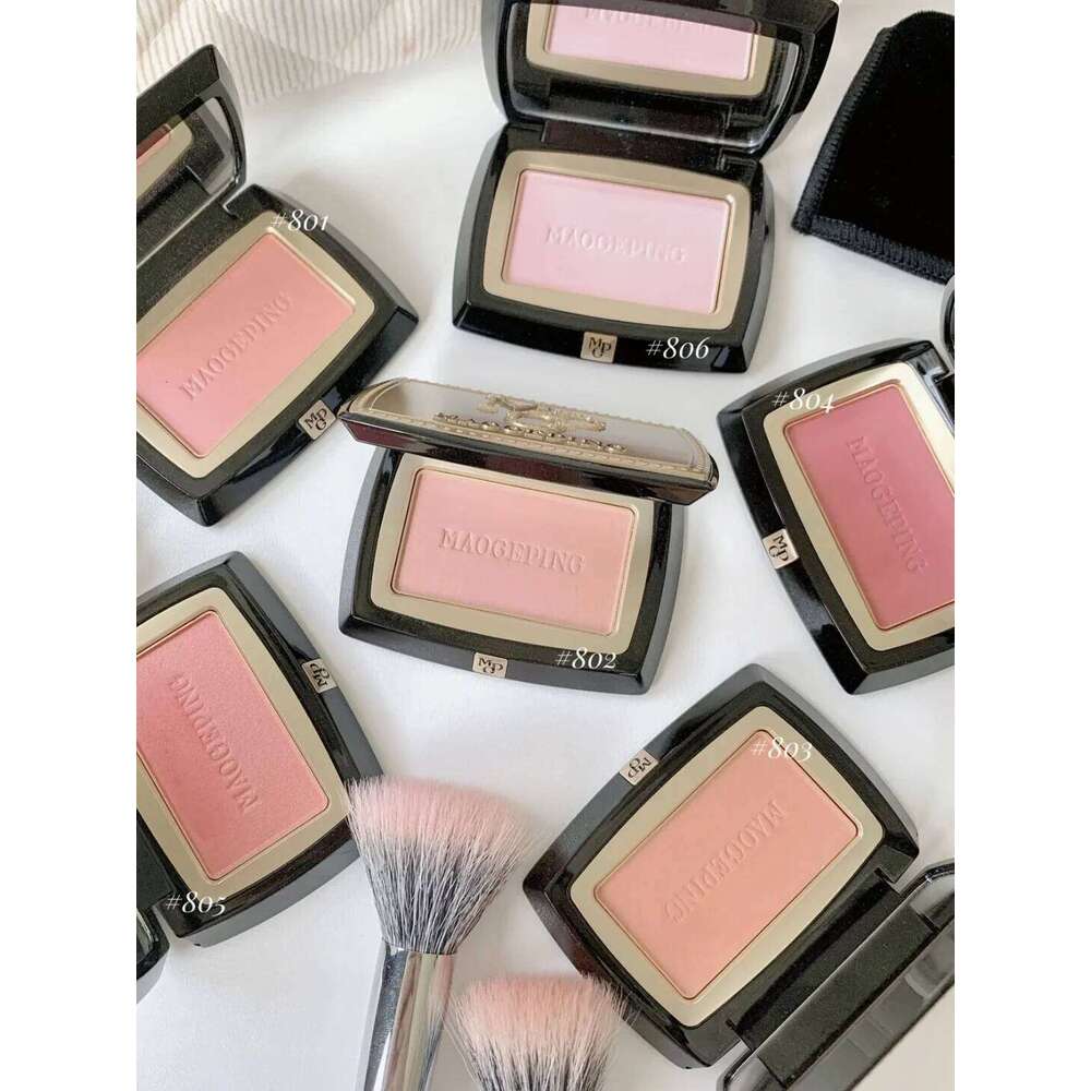 Maogeping Gauzy Magic Blusher Matte Powder Brightening Face Red Plate Repairing ple 806 Expanding Color Natural X250718