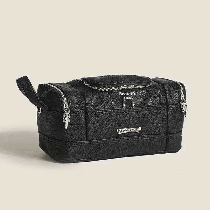 New Large Capacity Portable Travel Toiletry Makeup Bag Women's Ins Storage Handbag Cosmetic Pouch