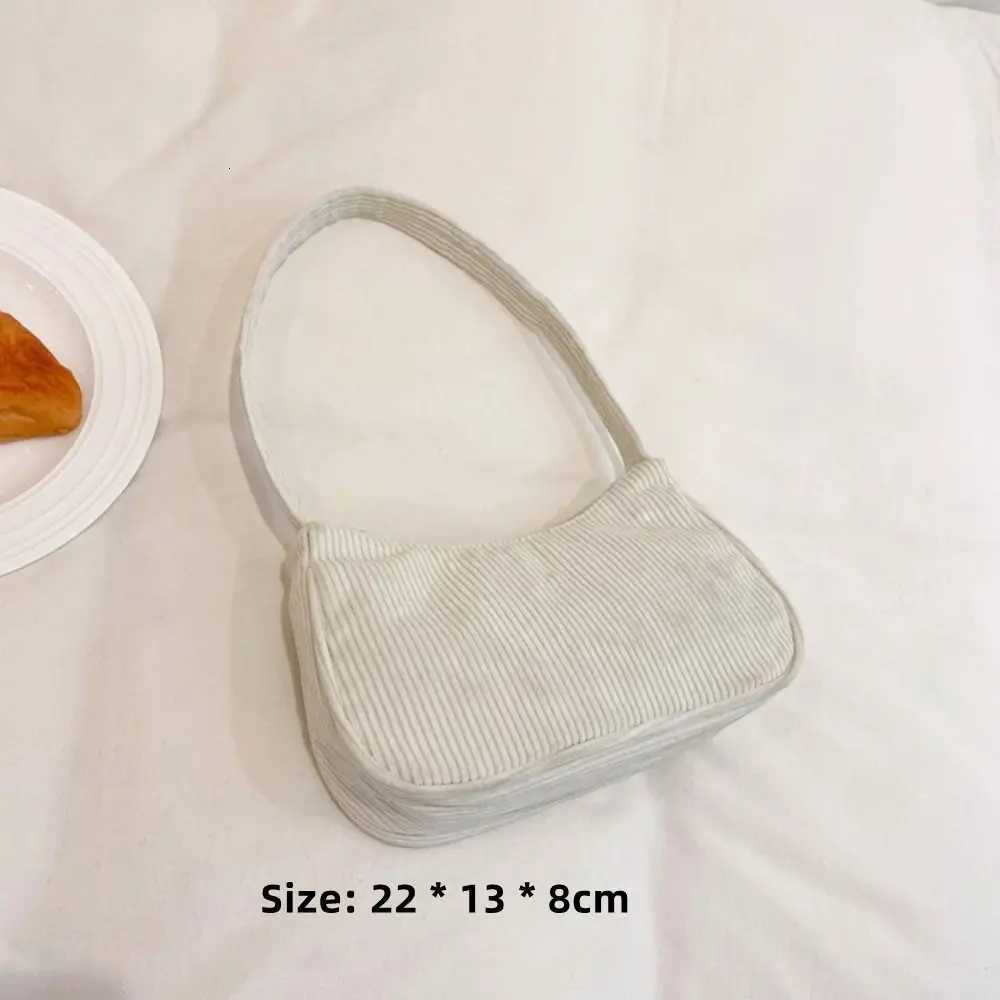 Exquisite Corduroy Shoulder Bags Zipper Female Handbag Casual Women Shoulder Bags Female Chain Handbag Underarm Bag XJ250718