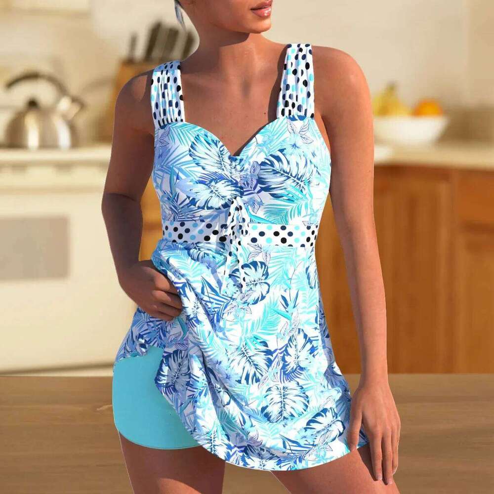 New 2025 plus Size Quick Dry Beach Short Pants Women's Skirt Style Bikini Swimsuit Fashionable Maternity Cover up Swimwear