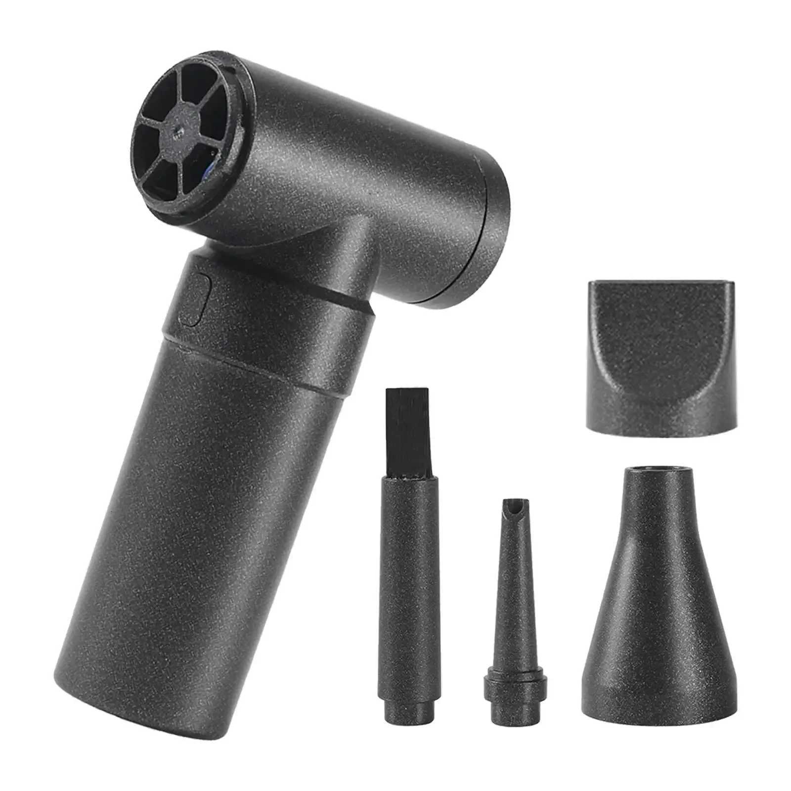 Portable Wireless Blow Dryer for Home Travel Hair Dryer USB Rechargeable Lightweight Multifunctional Fast Drying Air Duster W250718