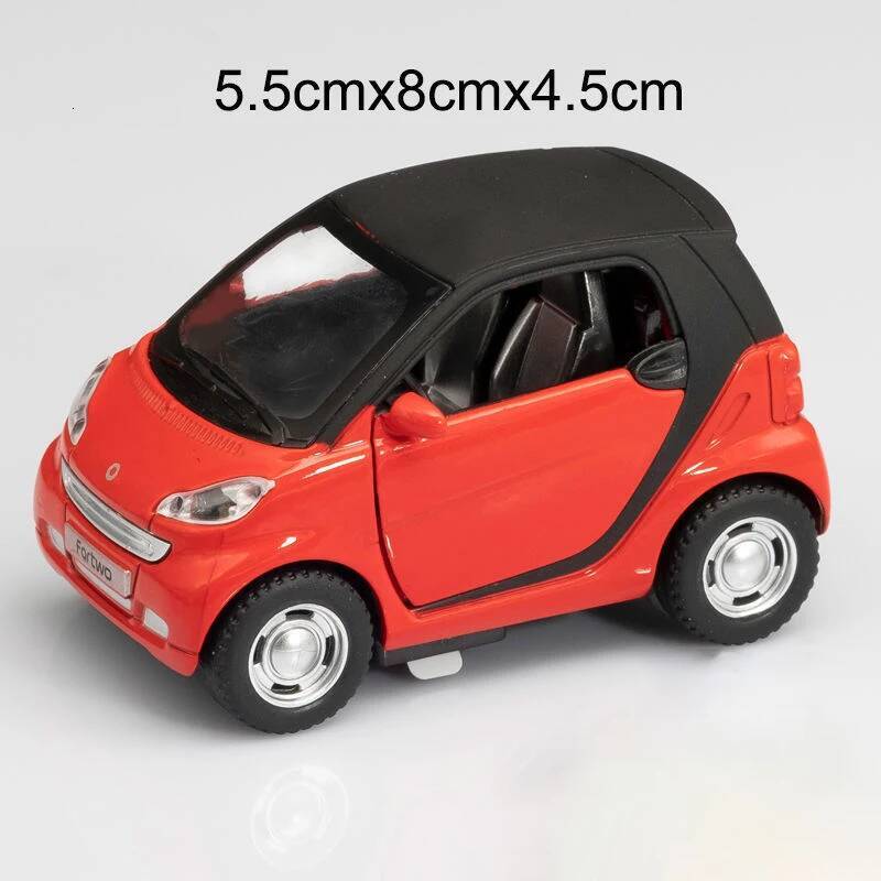 Smart Fortwo Toy Vehicles Diecast Model Cars-Toy Children Metal Cars For Brithday Decoration