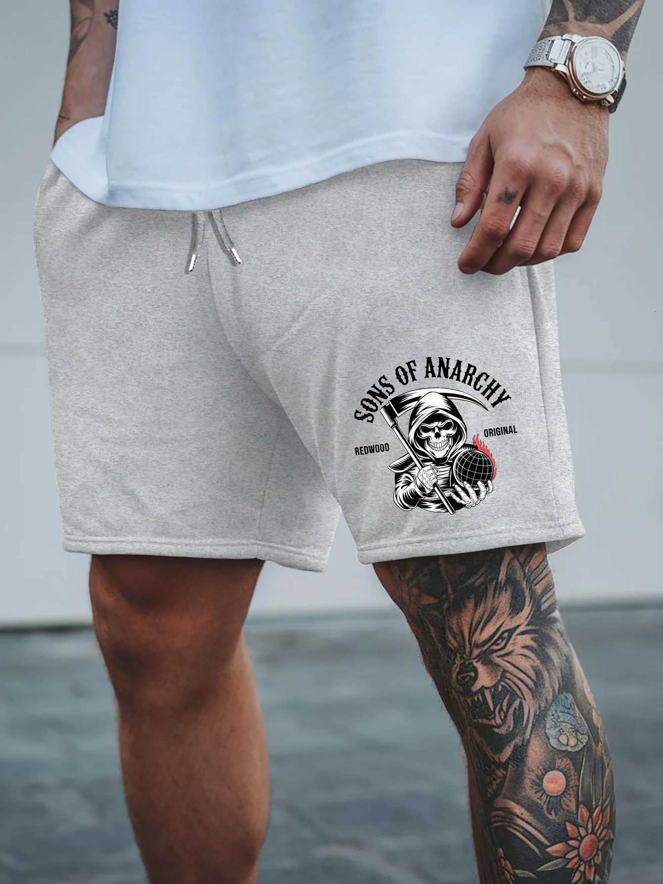 Fitness Shorts Mens 2025 Summer High-quality Trendy Five-point Pants Comfortable Versatile Sweatpants Casual Loose Shorts W250718