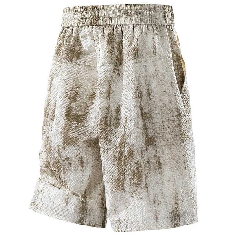 6XL 7XL 8XL Mens Shorts New Summer Mens Shorts Solid Color Casual Sports Pants Five-Point Fitness Sports Pants Work Shorts W250718