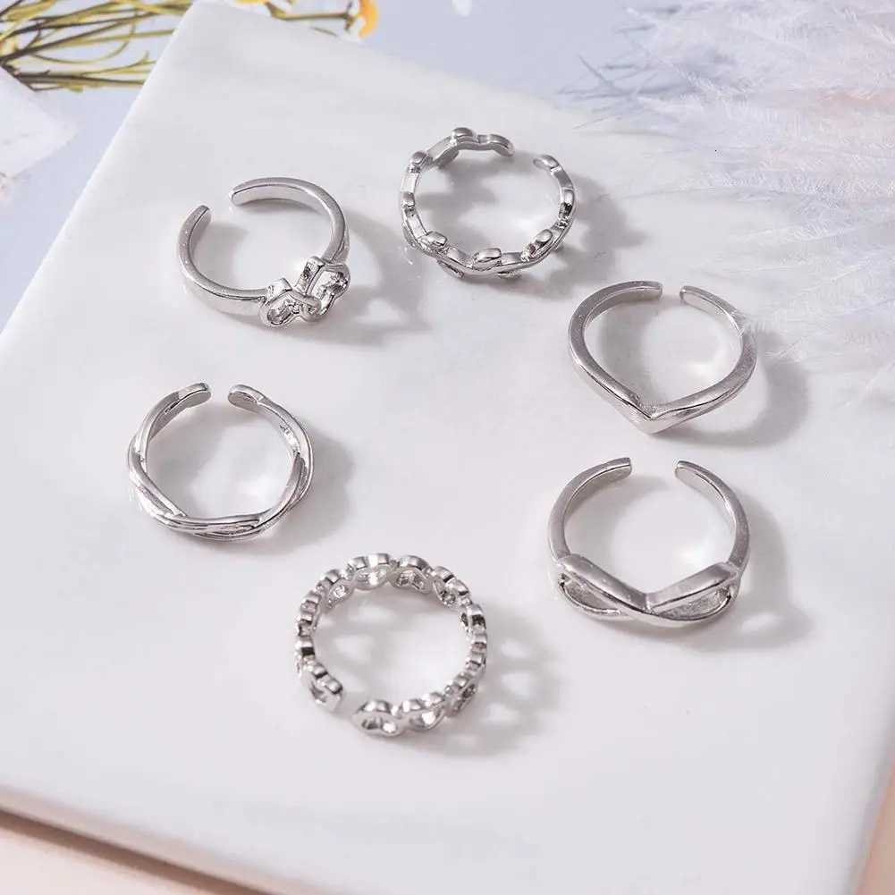 12pcs Adjustable Toe Rings For Women Girls Simple Beach Open Toe Set Cute Feather Summer Toe Foot Jewelry X2507181