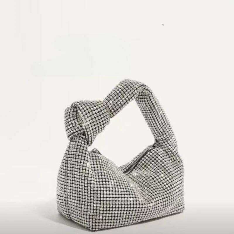 Designer Bags Bag Dia Portable Bucket Handbag New Shoulder Dinner Fashion Premium Rhinestone Chain Appearance Level And High Quality Luxury Bag