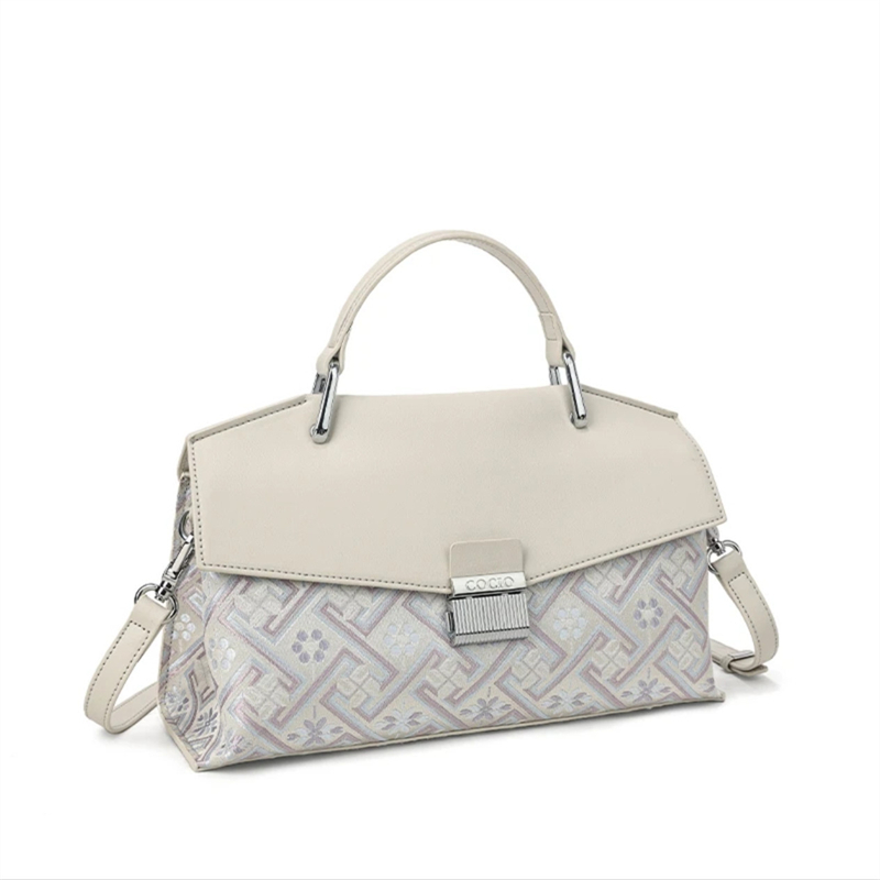 COCIO designer Shoulder Bags new light luxury high-quality handbag genuine leather mailman bag free shipping